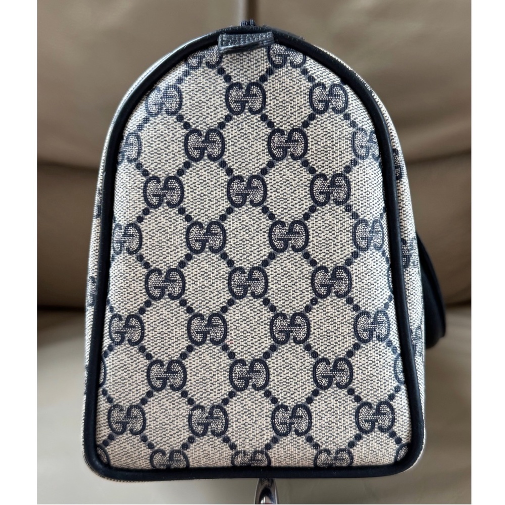 Authentic Vintage Gucci Boston Monogram Ophidia Red/Blue - Picture 5 of 14